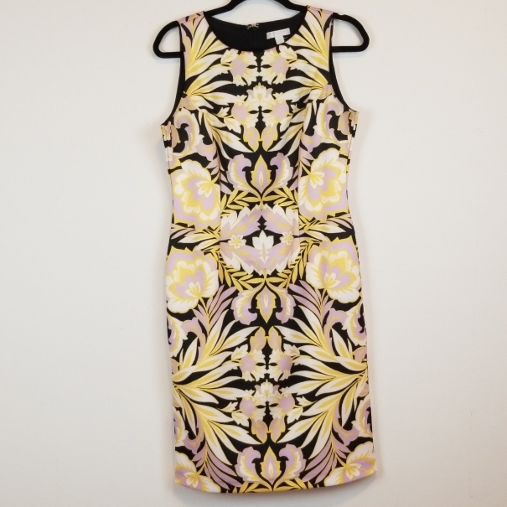 NEW York & Company Floral Dress Size M Medium 6 - 8